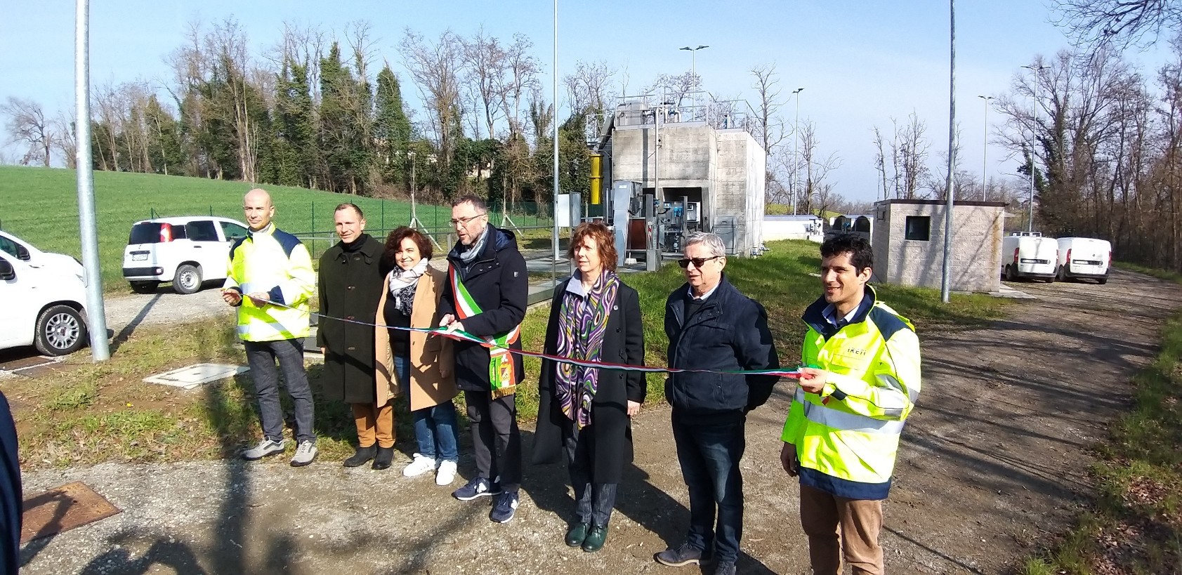 Inaugurato il nuovo impianto di depurazione a Comune di Noceto